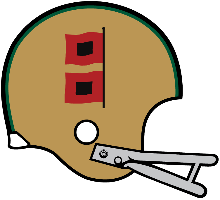 Miami Hurricanes 1967 Helmet Logo diy iron on heat transfer